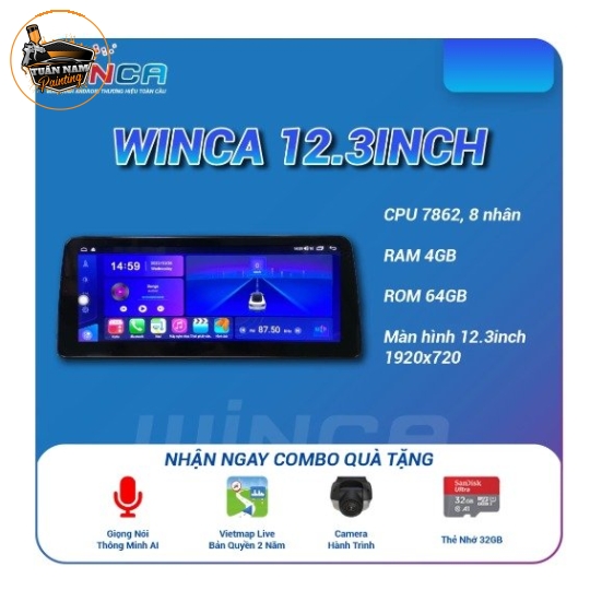  WINCA S300+ 12.3 Inch Thông Dụng 