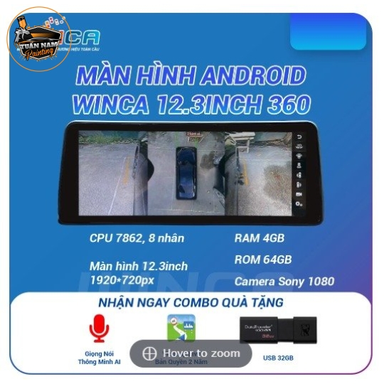 WINCA S300+ Pro 360 12.3 Inch Thông Dụng