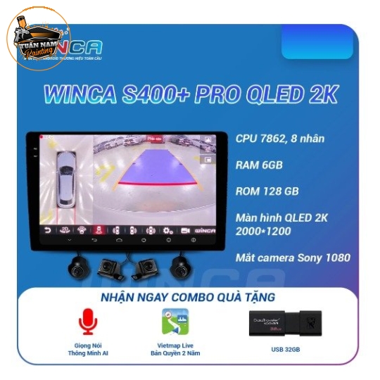 WINCA S400+ PRO 360 QLED 2K