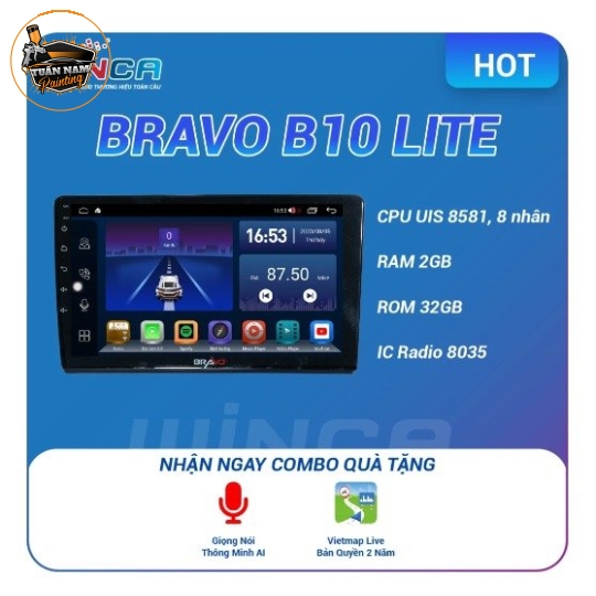 Màn Hình Android Bravo LITE
