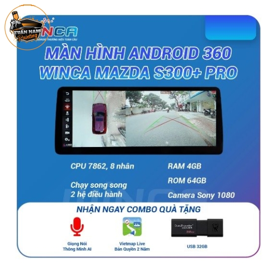 WINCA Mazda S300+ Pro 360