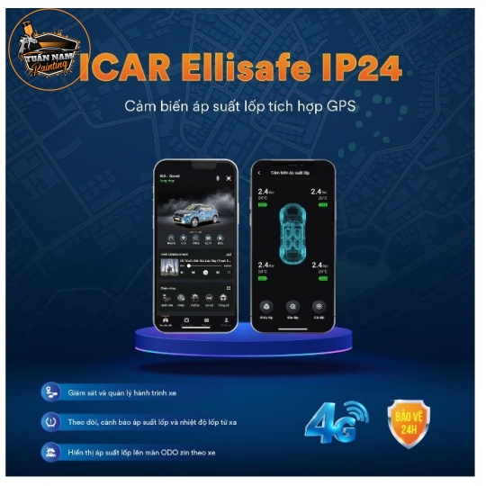 icar Ellisafe IP24L dành cho mọi dòng xe